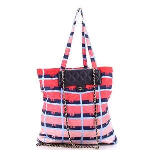 Chanel Foldable Tote Bag With Chain #239588C19B